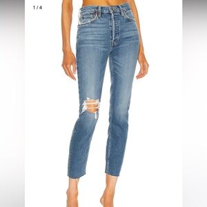 Re/Done 90’s High Rise Ankle Crop size 25